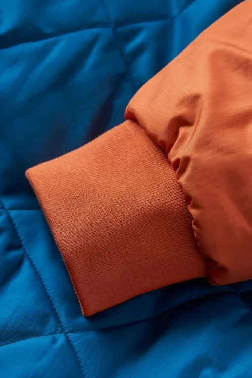 Mens Oceanic Recycled Insulated Half Zip Jacket
