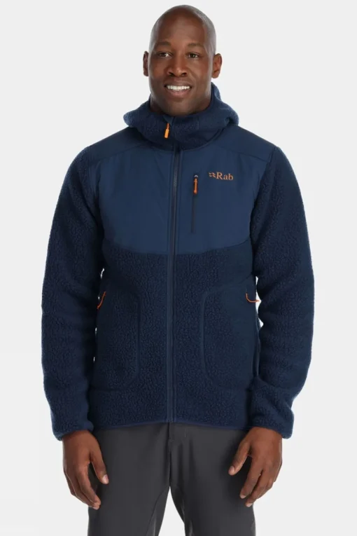 Mens Outpost Hooded Fleece