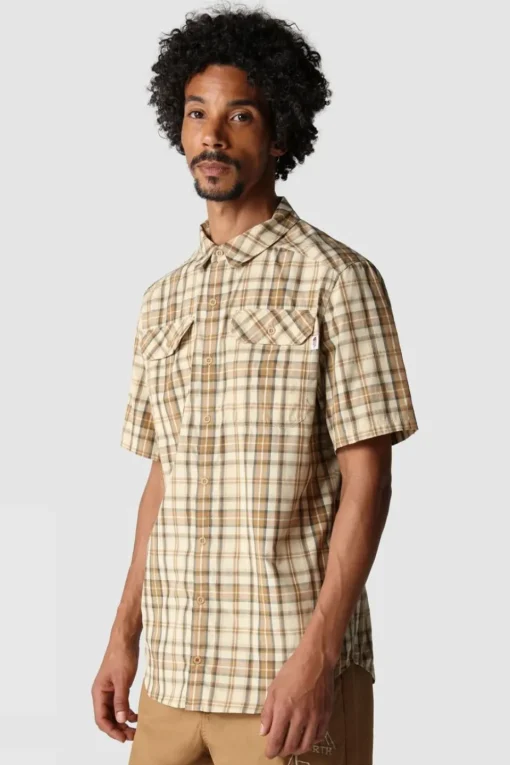 Mens Pine Knot Short Sleeve Shirt
