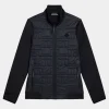 Mens Quilt Hybrid Jacket