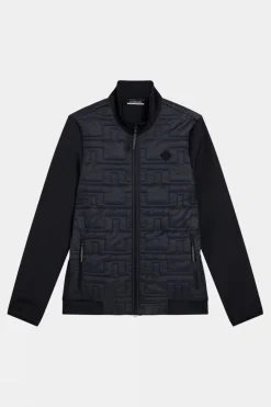 Mens Quilt Hybrid Jacket