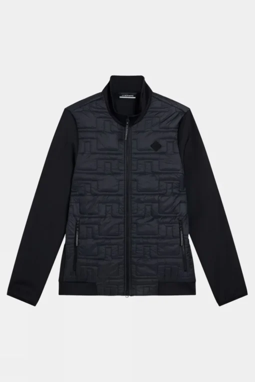 Mens Quilt Hybrid Jacket