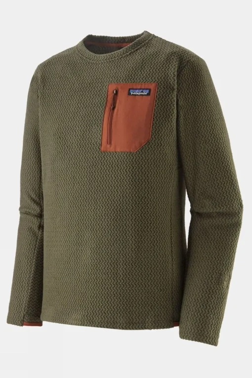 Mens R1 Air Crewneck Pullover Sweatshirt
