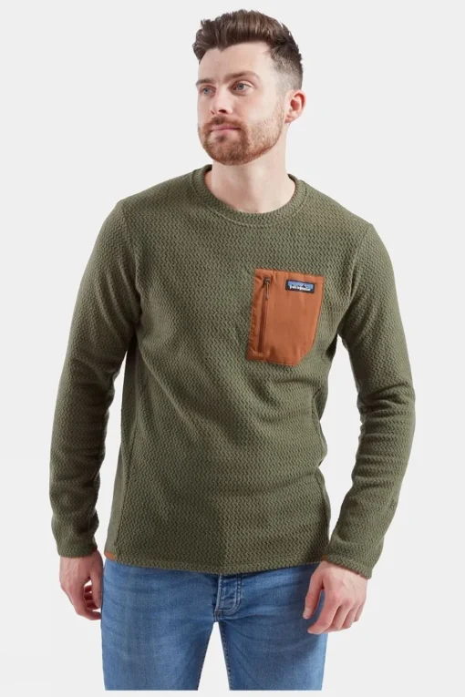 Mens R1 Air Crewneck Pullover Sweatshirt