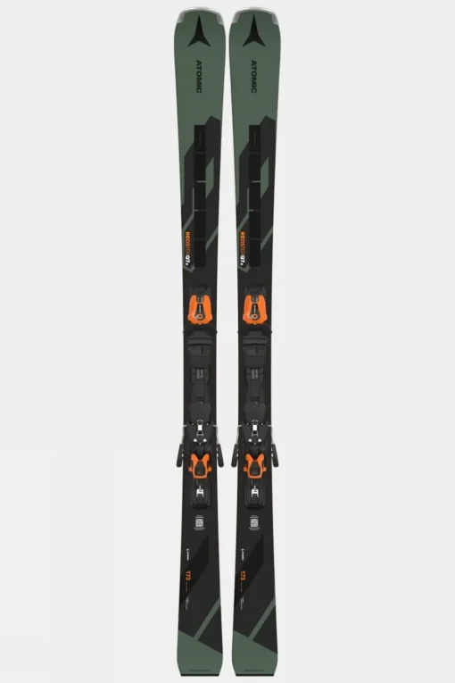 Mens Redster Q7.8 Revoshock C Skis With M12 GW Bindings