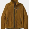 Mens Retro Pile Fleece Jacket