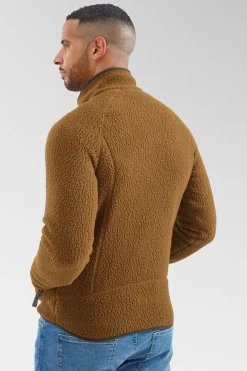 Mens Retro Pile Fleece Jacket