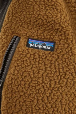 Mens Retro Pile Fleece Jacket