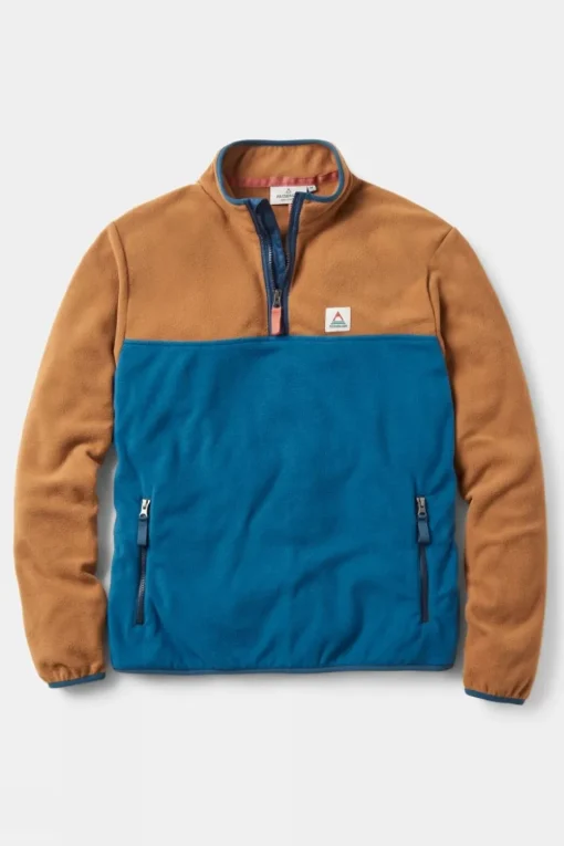 Mens Set Off Recycled Polar Quarter Zip Fleece