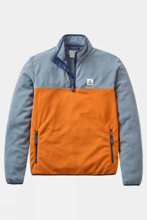 Mens Set Off Recycled Polar Quarter Zip Fleece