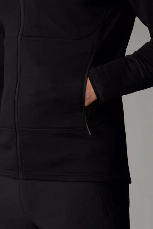 Mens Stormgap Powergrid Hooded Fleece Jacket