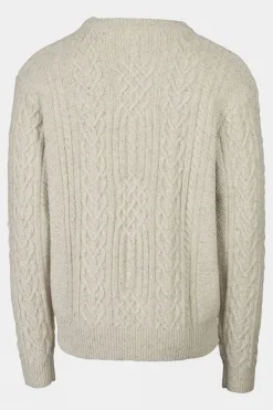 Mens Vagur Cable Sweatshirt