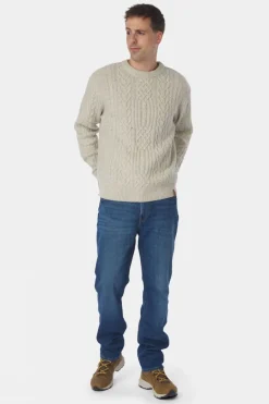 Mens Vagur Cable Sweatshirt