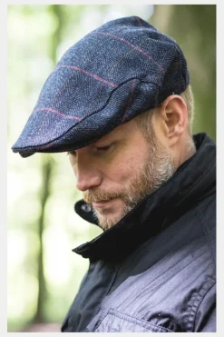 Mens Woburn Tweed Flat Cap