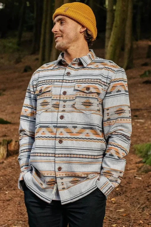 Mens Woodland Organic Cotton Overshirt