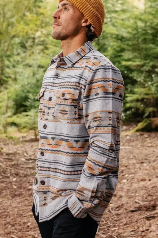 Mens Woodland Organic Cotton Overshirt