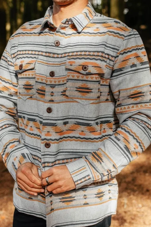 Mens Woodland Organic Cotton Overshirt