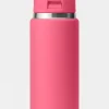 Rambler With Colour Straw Cap Drinks Bottle - 26oz / 769ml