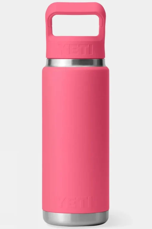 Rambler With Colour Straw Cap Drinks Bottle - 26oz / 769ml
