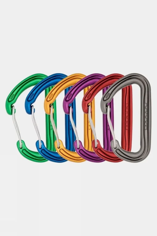 Spectre Coloured Snapgate Carabiner (6 Pack)