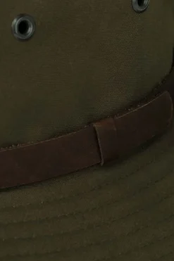 Waxed Rugged Fedora Hat