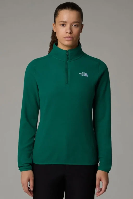 Womens 100 Glacier Quarter Zip Fleece