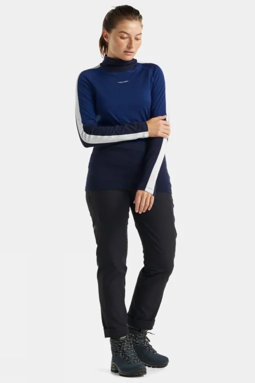 Womens 200 Sonebula Long Sleeve High Neck Top