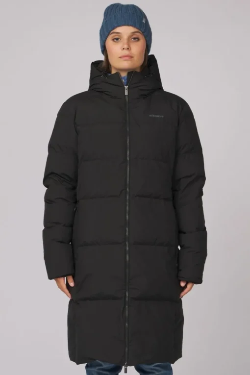 Womens Aarhus Recycled Long Down Jacket