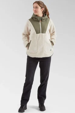 Womens Beaumont Recycled Sherpa Hooded Fleece