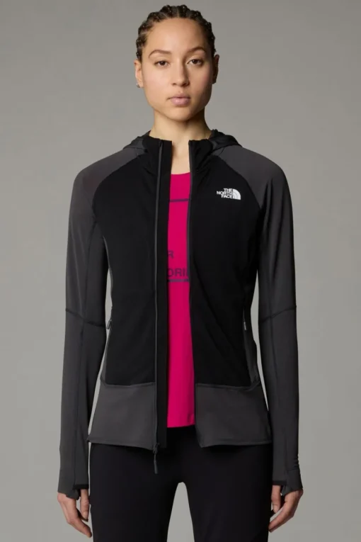 Womens Bolt Polartec Hooded Fleece Jacket