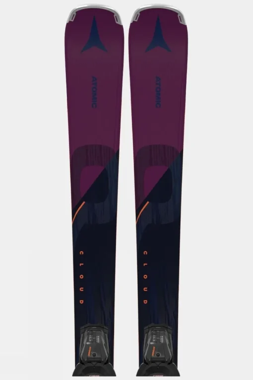 Womens Cloud Q9 Skis With M10 GW Bindings