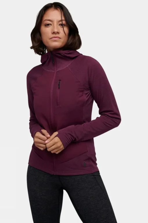 Womens Coefficient Lt Hybrid Hoody Jacket