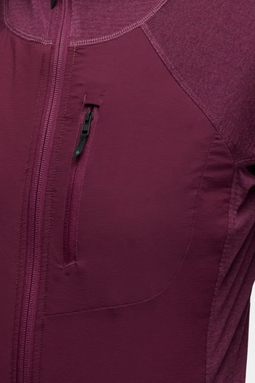 Womens Coefficient Lt Hybrid Hoody Jacket