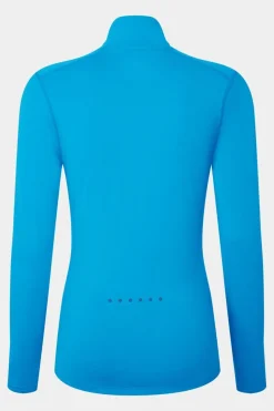Womens Core Thermal Half Zip Long Sleeve Top