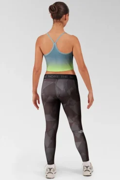Womens Flex Mid-Rise Graphic Leggings