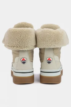Womens Henta Lace Up Snow Boots