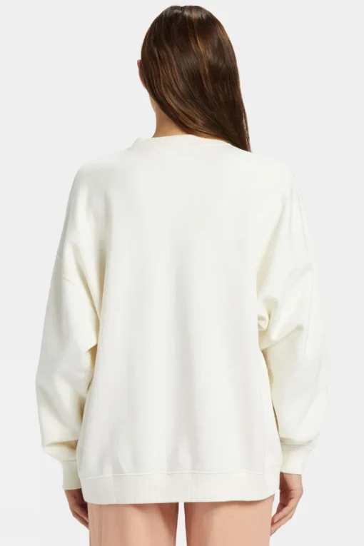 Womens Lineup Oversized Crew Sweatshirt