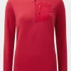 Womens Lumiko Zip Fleece Top