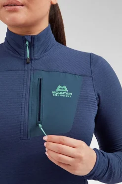 Womens Lumiko Zip Fleece Top