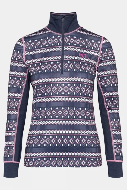 Womens Lune Half Zip Baselayer