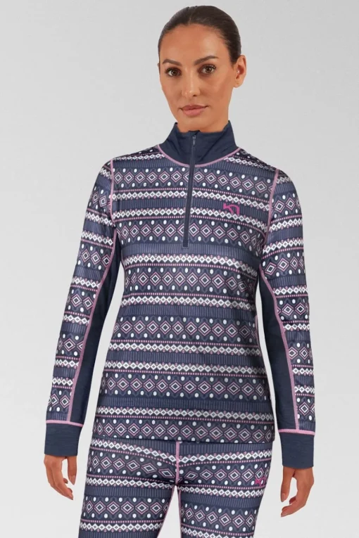 Womens Lune Half Zip Baselayer