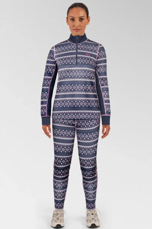 Womens Lune Half Zip Baselayer