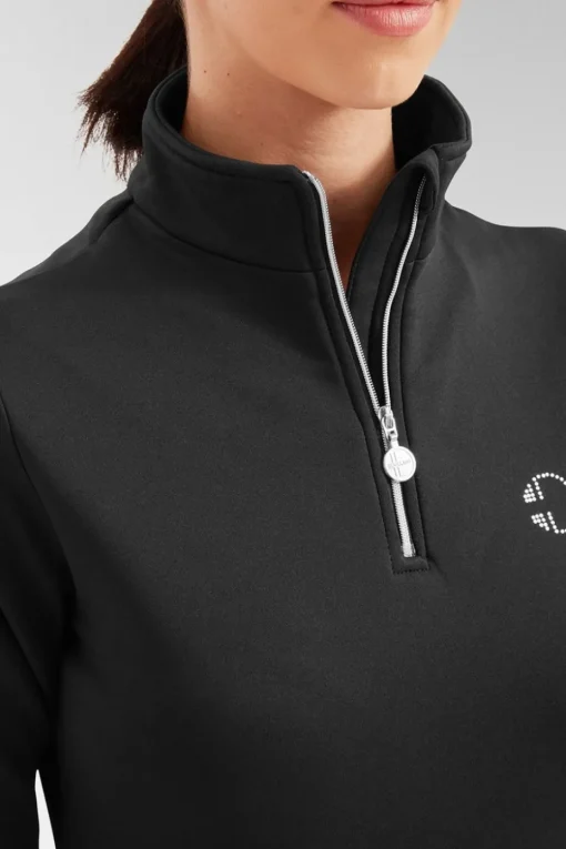 Womens Marie Half Zip Top