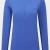 Womens Nava Long Sleeve Zip Top