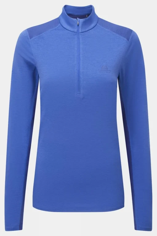 Womens Nava Long Sleeve Zip Top