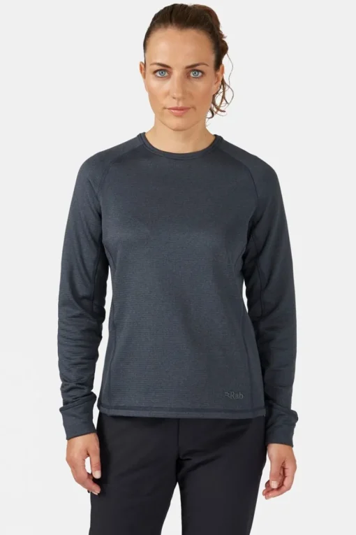 Womens Nexus Crew Long Sleeve T-Shirt