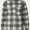 Womens Padded Flannel Shirt