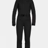 Womens Parry Faux Fur Ski Jumpsuit