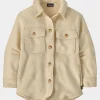 Womens Retro Pile Shacket