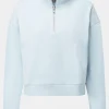 Womens Rhianna Quarter Zip Sweater